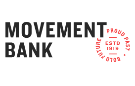 Movement Bank logo — Spur Line Creative member company