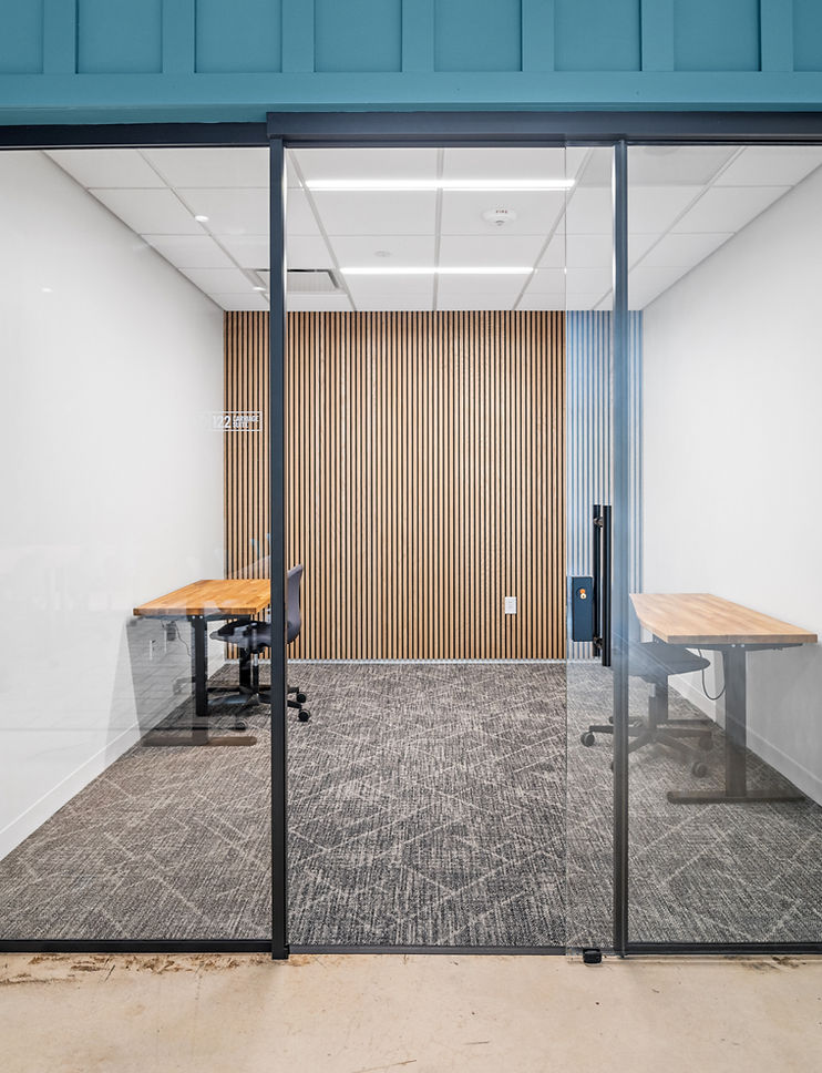 Large private office at Spur Line Creative